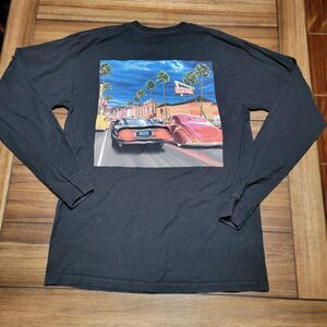 In N Out Burger LS Black Unisex Tee "Las Vegas" - Size Medium